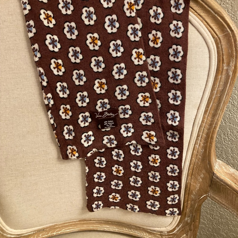 COPY - Vera Bradley Slate Blooms Scarf